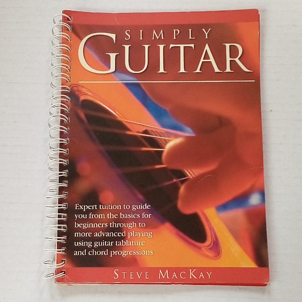 Simply Guitar by Steve MacKay Book